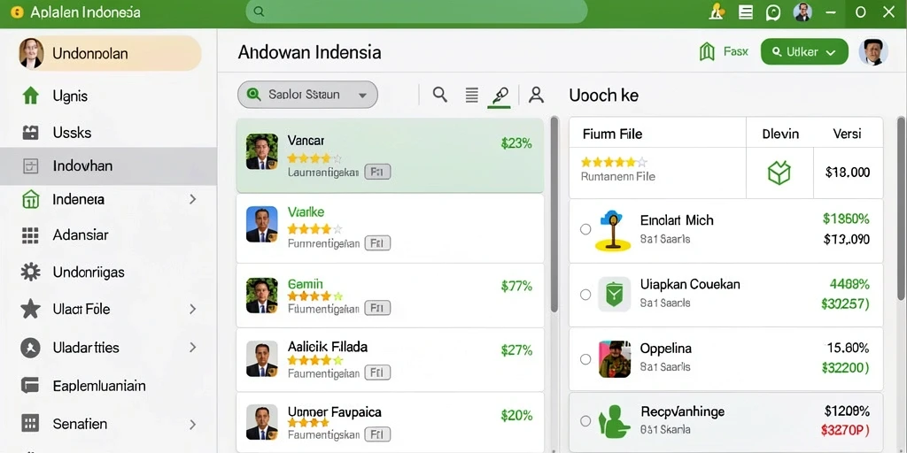 Ilustrasi berbagai tema permainan slot yang tersedia di 77WIN.