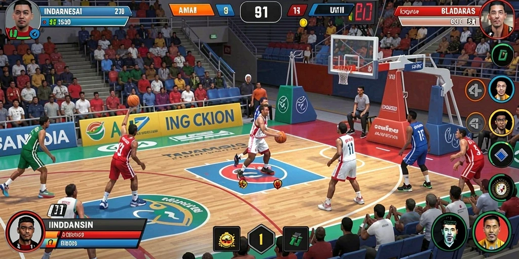 Mode multiplayer yang seru dan kompetitif.