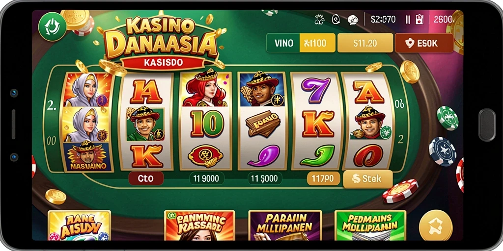 Menu pengaturan yang mudah digunakan.