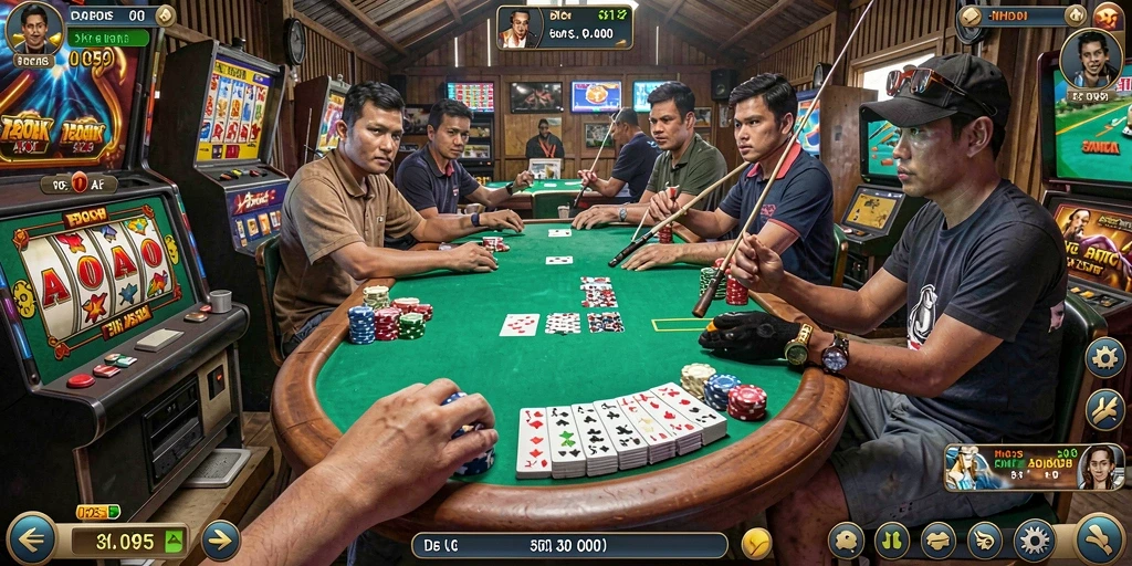 Mode multiplayer untuk bersenang-senang bersama teman.