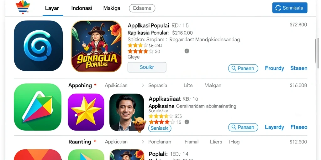 Mode permainan yang penuh tantangan dan kompetisi.